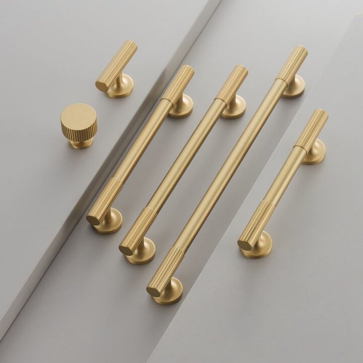 Modern Matte Solid Brass Cabinet Pull Modern Matte Solid Brass Cabinet Pull