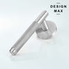 Satin Silver Knurled Interior Door Set - Lever Door Handle