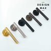 Satin Brass Knurled Interior Door Set - Lever Door Handle