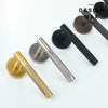 Matte Black Knurled Interior Door Set - Lever Door Handle