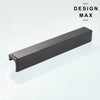 Duro Smoke Bronze Finger Cabinet Pull