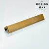 Duro Aged Brass Finger Cabinet Pull