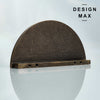 Solid Brass Half Round Cabinet Handle