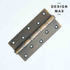 Sleek concealed hinges perfect for achieving a seamless door design

