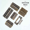 Durable hidden door hinges crafted from high-quality materials for long-lasting use

