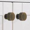 High-quality brass cabinet hardware, designed for easy installation and maintenance.
