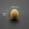 Beehive Shape Round Knob 2 