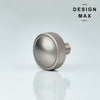 Elegant brass cabinet knob with a polished finish, perfect for a touch of luxury.