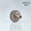 Unique brass cabinet knobs with a geometric design, adding a touch of personality to your space.