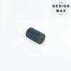 Sleek Matte Black Cylinder Knob – Brisa Collection Furniture Hardware