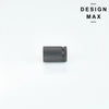 Brisa Metallic Gray Cylinder Cabinet Knob with Luxury Finish