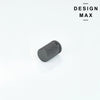 Minimalist Metallic Gray Cylinder Knob – Modern Furniture Hardware
