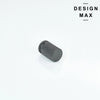 Brisa Metallic Gray Round Cylinder Knob for Drawers and Cabinets