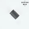 Brisa Metallic Gray Cylinder Knob – Modern Cabinet Hardware
