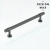Premium Metallic Gray Brisa Knob – Textured Knurled Finish