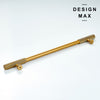  Functional brass appliance Pull with a comfortable grip, perfect for everyday use
