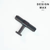 Brisa Oil Rubbed T Knob – Contemporary Cabinet Hardware