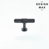 Sleek Oil Rubbed Brisa T Knob for Kitchen Cabinets