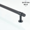 Contemporary Brisa Oil Rubbed Knurled Pull – Stylish Furniture Handle
