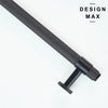 Sleek Oil Rubbed Brisa Knurled Pull for Kitchen Cabinets