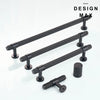 Elegant Brisa Oil Rubbed Knurled Knob – Luxury Drawer Handle