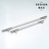 Brisa Satin Silver Appliance Pull