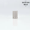 Brisa Satin Silver Furniture Knob