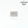 Luxury Brisa Satin Silver Cylinder Knob