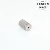 Satin Silver Cylinder Cabinet Knob