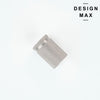 Brisa Satin Silver Cylinder Knob