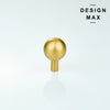 Brass cabinet knobs and pulls, perfect for adding a touch of luxury to your kitchen
