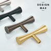 Functional brass cabinet hardware, designed for easy use and effortless style.
