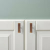 Solid brass cabinet knobs and pulls