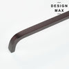 Smooth oil rubbed bronze drawer handle by Design Max  
