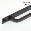 Modern bronze cabinet pull for kitchen drawers