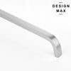 Luxury silver handle for furniture and cabinetry  
