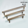 Ceres Hexagonal Solid Brass Cabinet Pull_10