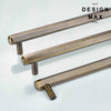 Ceres Hexagonal Solid Brass Cabinet Pull_1