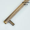 Ceres Hexagonal Solid Brass Cabinet Pull_3