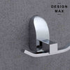 Space-saving towel hooks for modern bathrooms
