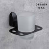 Minimalist double soap dispenser for modern bathrooms
