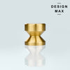 Classic brass cabinet knobs offering a timeless look for both kitchen and bathroom designs
