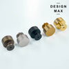 Decorative brass knobs and knob enhancing the visual appeal of your cabinetry
