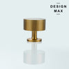 Decorative brass knobs and knob enhancing the visual appeal of your cabinetry
