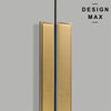 Duro Finger Handle - Rich Patina Finish for Upscale Interiors