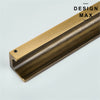 Aged Drawer Finger Pull - Easy-Install Duro Cabinet Hardware
