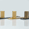 High-quality brass cabinet hardware, designed for easy installation and maintenance
