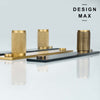 Sleek brass cabinet hardware with a streamlined design, enhancing the overall aesthetic of your furniture
