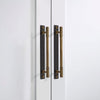 Sleek brass cabinet hardware with a minimalist design, enhancing the overall aesthetic of your furniture.
