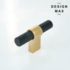 Modern brass cabinet hardware